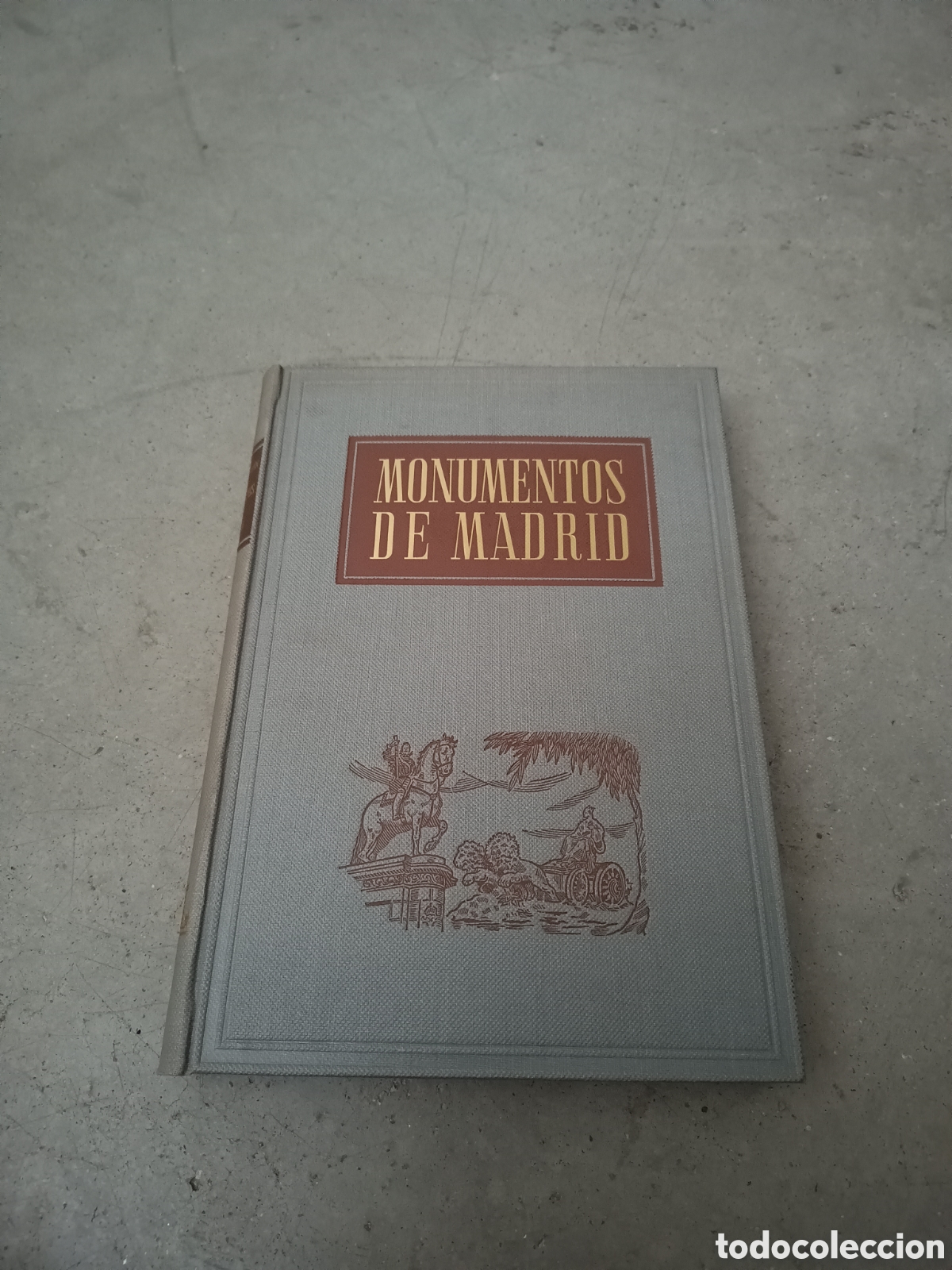 Libros: MONUMENTOS DE MADRID - FRANCISCO BAZTAN - 1959 - Foto 1