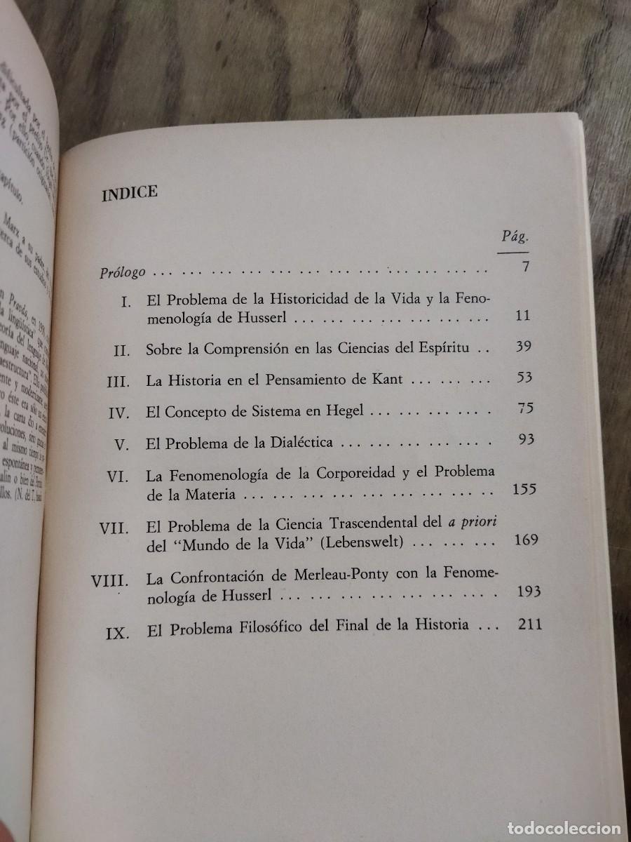 Libros: FENOMENOLOGIA E HISTORIA - LANDGREBE, LUDWIG - Foto 3