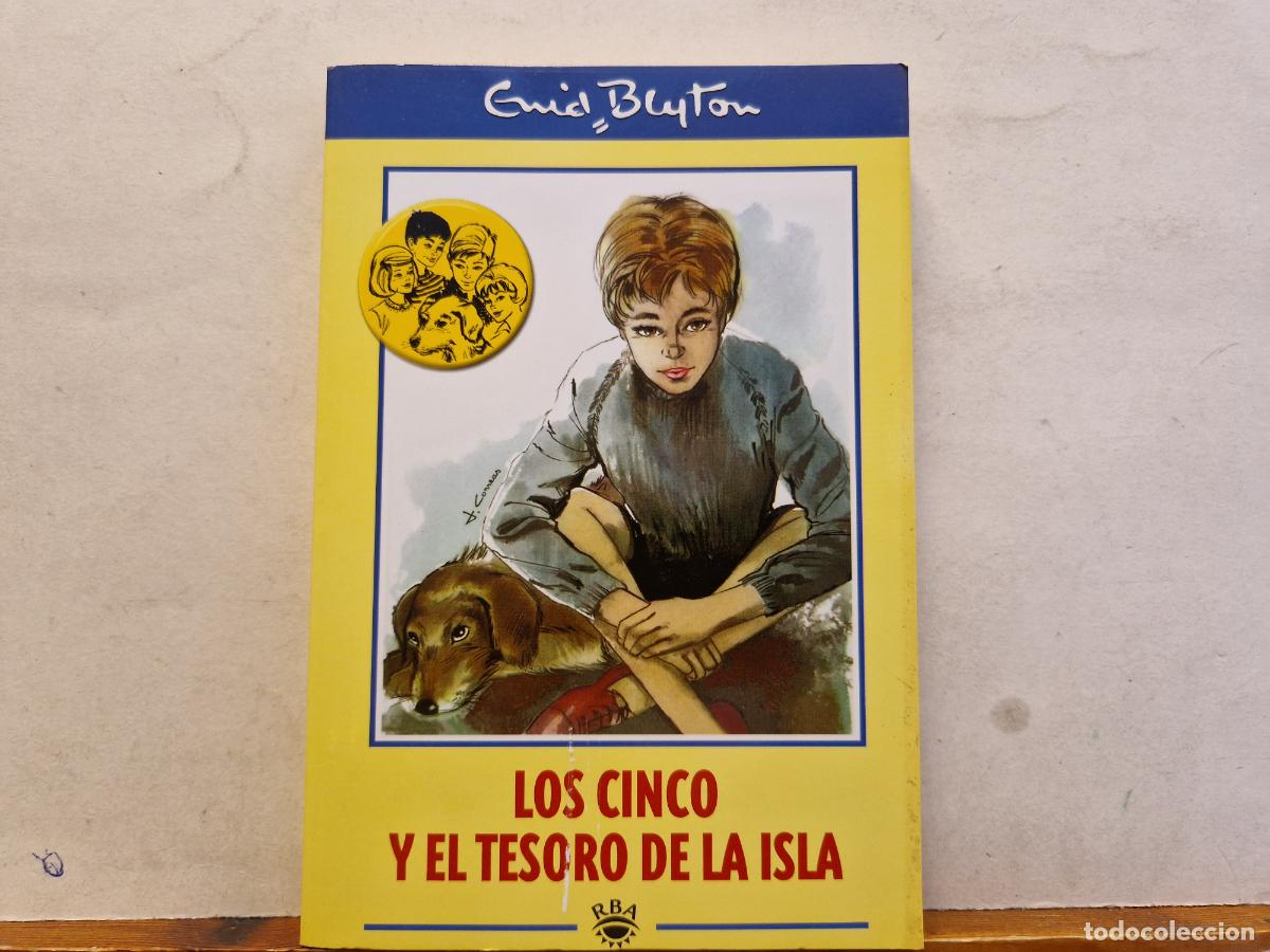 Libros: EMID BLYTON. LOS CINCO Y EL TESORO DE LA ISLA. - Foto 1