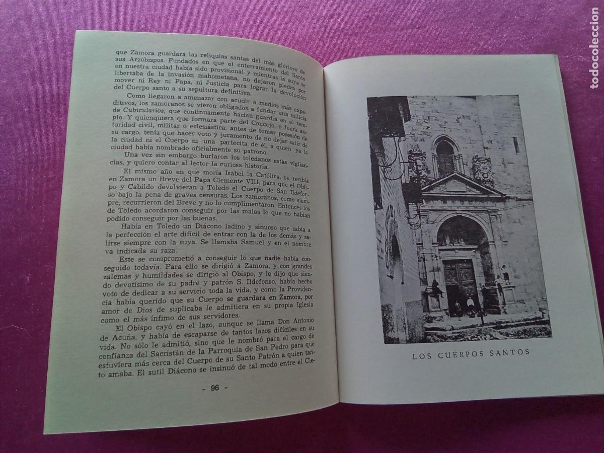 Libros: LEYENDAS ZAMORANAS.FRANCISCO ROMERO L&Oacute;PEZ .E/B/1/B/3 - Foto 4