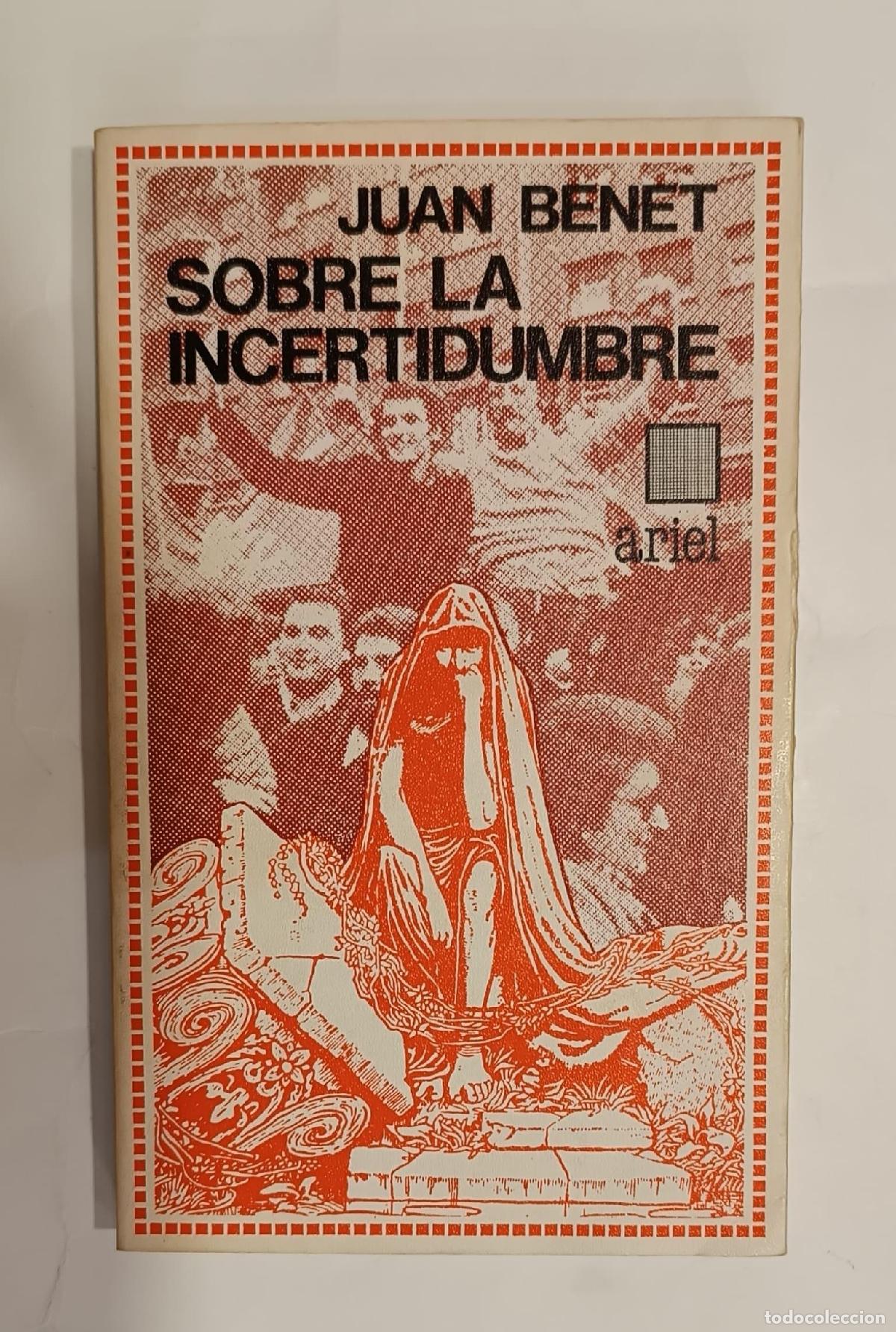 Libros: BENET, Juan. - Sobre la incertidumbre. - Foto 1