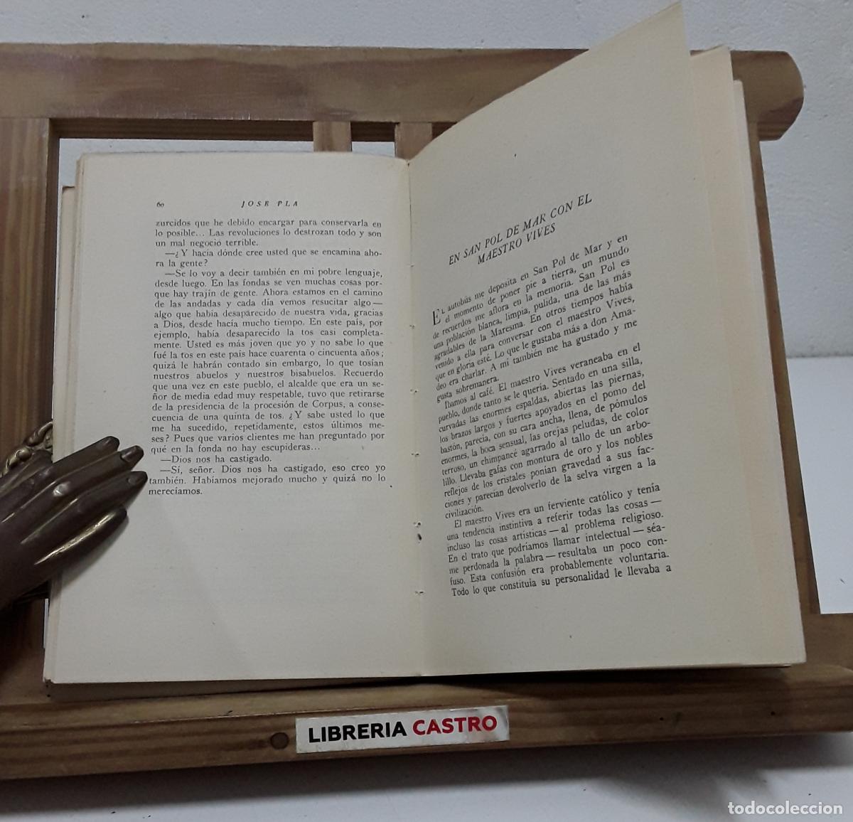 Libros: Viaje en autob&uacute;s - Josep Pla. - Foto 2