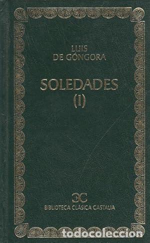 Libros: SOLEDADES (I). - DE GONGORA, LUIS. TDK959 - Foto 1
