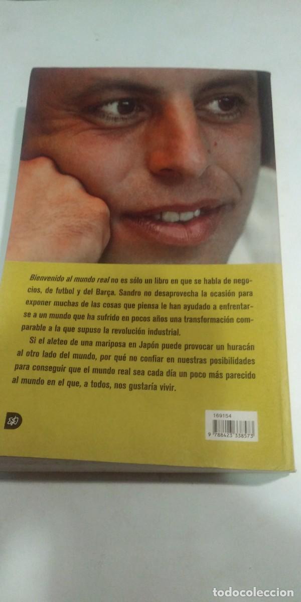 Libros: Bienvenido al mundo real Sandro Rosell - Foto 2