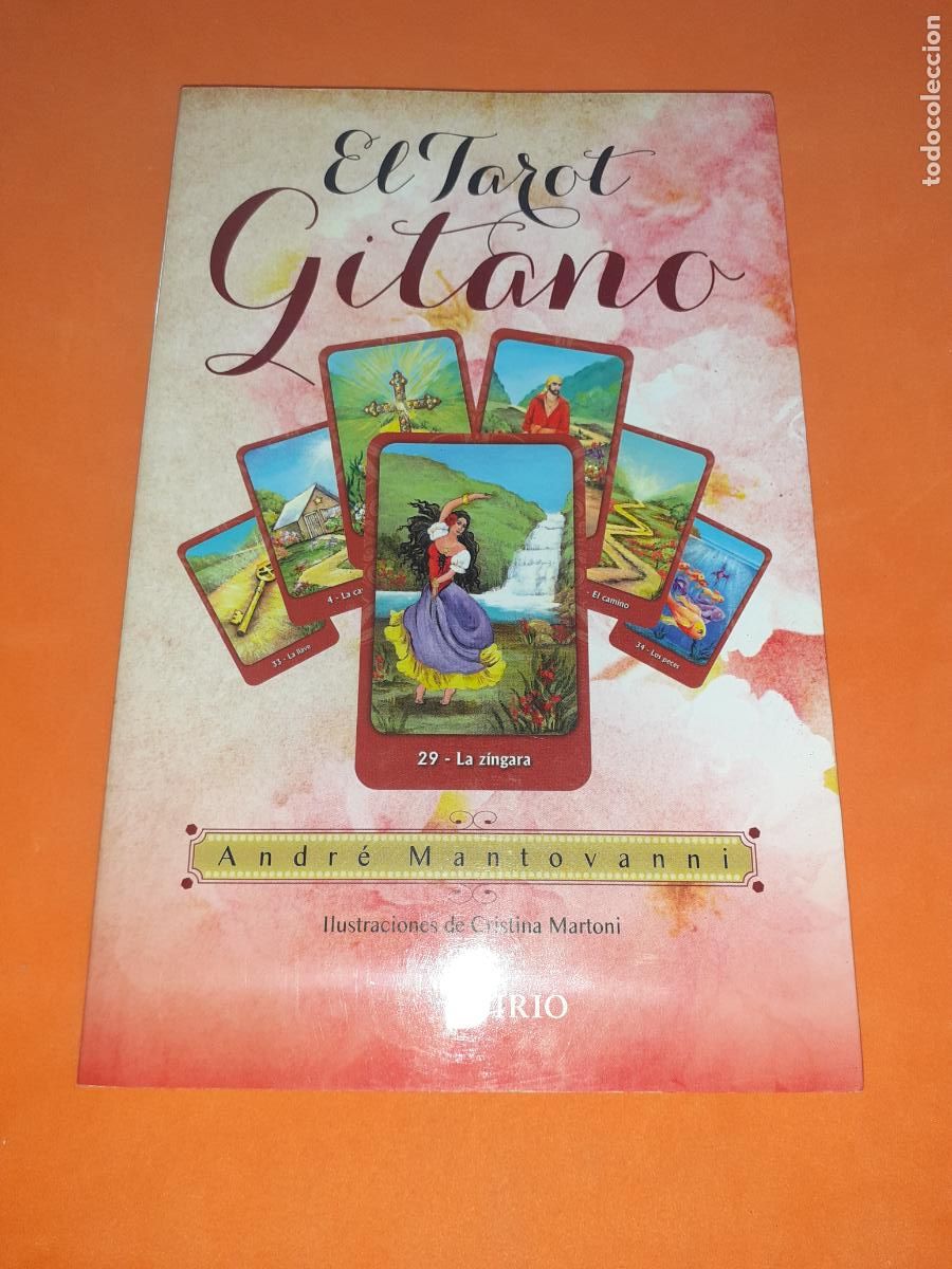 Libros: EL TAROT GITANO � TAROT - ANDRE MANTOVANNI - Foto 1