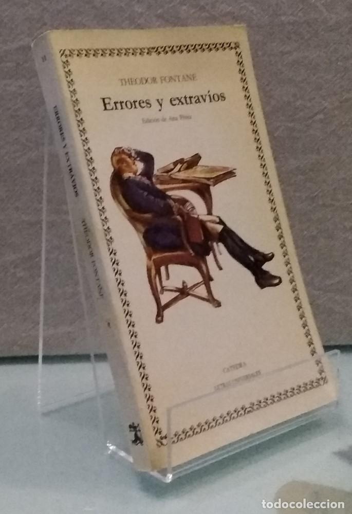 Libros: Errores y extrav&iacute;os - Theodor Fontane - Foto 1