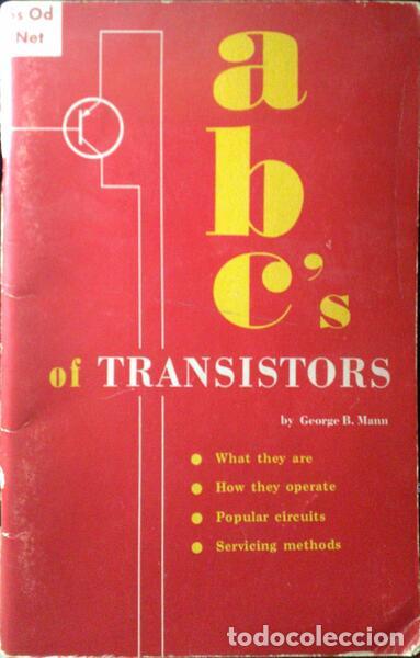 Libros: MANN. (George. B) - ABCS OF TRANSISTORS. - Foto 1