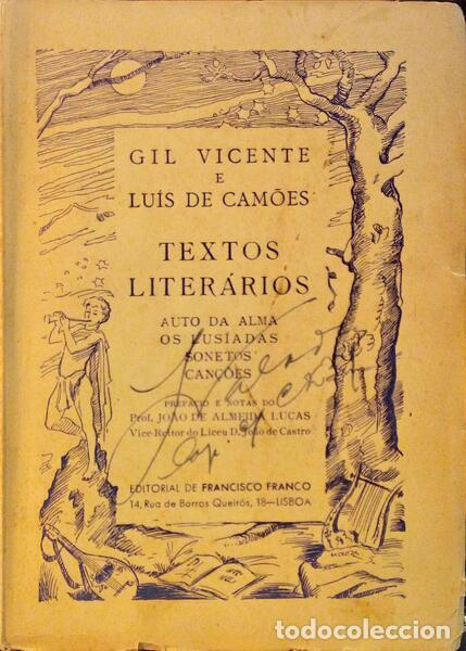 Libros: VICENTE. (Gil) e Lu&iacute;s Vaz de Cam&otilde;es. - TEXTOS LITER&Aacute;RIOS. - Foto 1