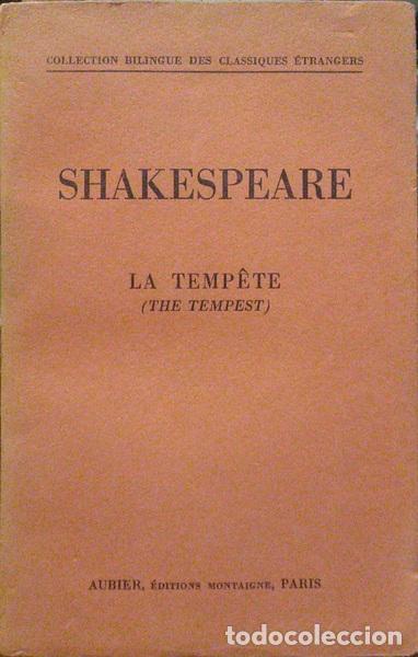 Libros: SHAKESPEARE. (William) - LE ROI LEAR - KING LEAR. [2 OBRAS] - Foto 2