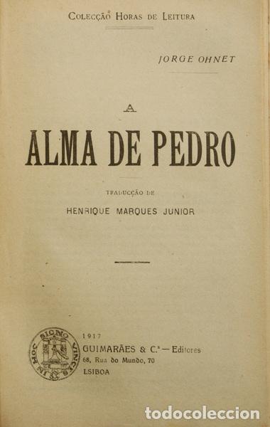 Libros: OHNET. (Georges) - O DOUTOR RAMEAU. A ALMA DE PEDRO. [2 OBRAS] - Foto 2