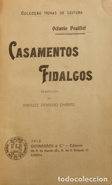 Libros: FEUILLET. (Octavio) - CASAMENTOS FIDALGOS. - Foto 1