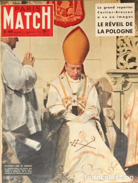 Libros: PARIS MATCH, N&ordm; 404-429, 1957. [VOL. I E II] - Foto 1