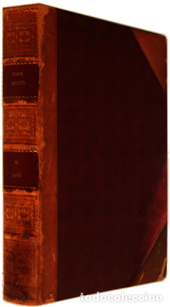 Libros: PARIS MATCH, N&ordm; 534-546, 1959. [VOL. III] - Foto 4