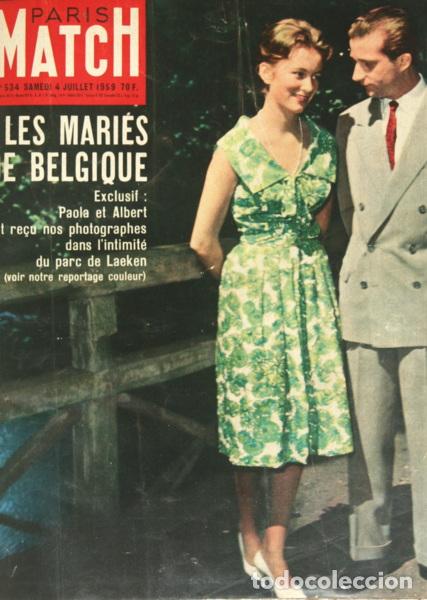 Libros: PARIS MATCH, N&ordm; 534-546, 1959. [VOL. III] - Foto 1