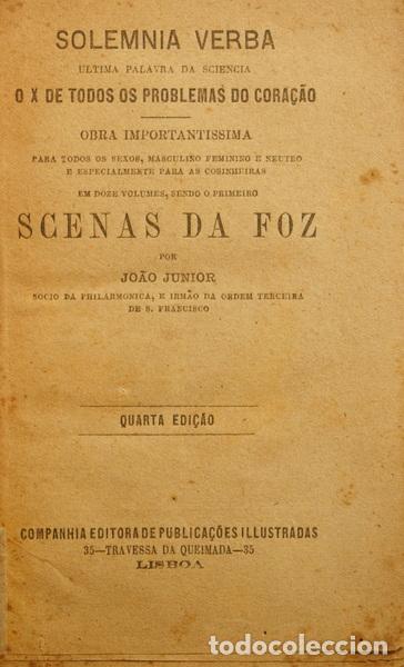Libros: CASTELO BRANCO. (Camilo) - SCENAS DA FOZ. - Foto 1
