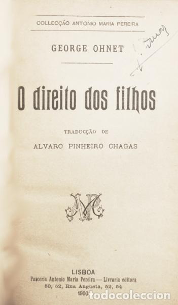 Libros: OHNET. (George) - O DIREITO DOS FILHOS. - Foto 1