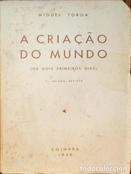 Libros: TORGA. (Miguel) - A CRIA&Ccedil;&Atilde;O DO MUNDO. - Foto 1