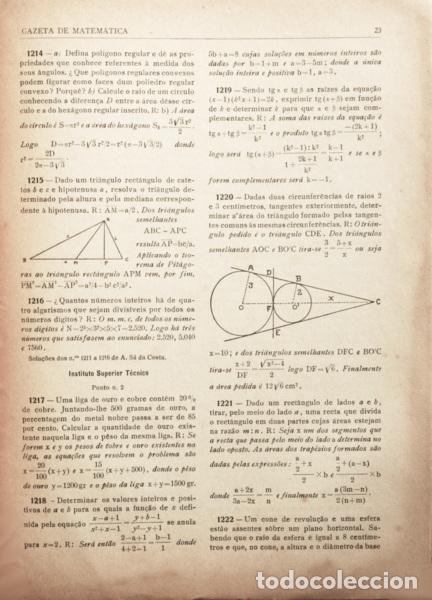 Libros: GAZETA DE MATEM&Aacute;TICA. [46 N&Uacute;MEROS] - Foto 2