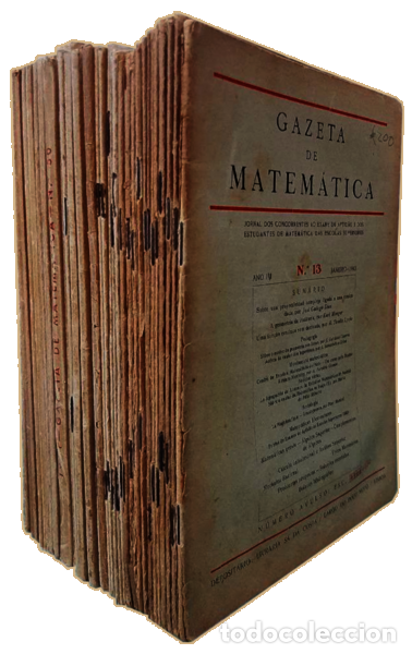 Libros: GAZETA DE MATEM&Aacute;TICA. [46 N&Uacute;MEROS] - Foto 4