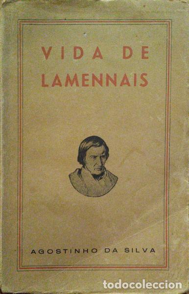 Libros: SILVA. (Agostinho de) - VIDA DE LAMENNAIS. - Foto 1