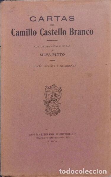 Libros: CASTELO BRANCO. (Camilo) - CARTAS DE CAMILLO CASTELLO BRANCO. - Foto 1