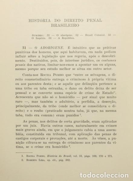 Libros: MAGALH&Atilde;ES NORONHA. (E.) - DIREITO PENAL. [4 VOLS.] - Foto 2