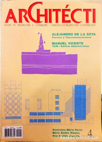 Libros: ARCHIT&Eacute;CTI, N.&ordm; 04, ABRIL 1990. - Foto 1