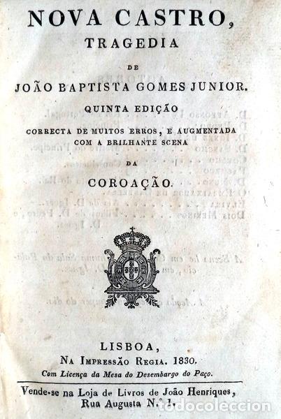 Libros: GOMES JUNIOR. (Jo&atilde;o Baptista) - NOVA CASTRO. - Foto 1