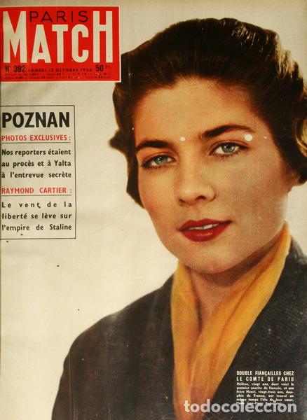 Libros: PARIS MATCH, N&ordm; 391-403, 1956. [VOL. IV] - Foto 3