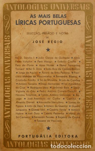 Libri di seconda mano: MAIS (AS) BELAS L&Iacute;RICAS PORTUGUESAS.