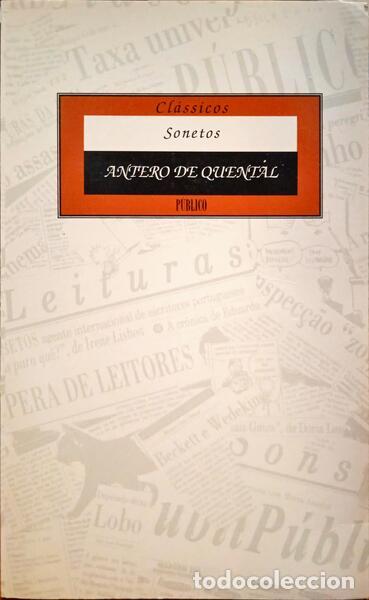 Libros: QUENTAL. (Antero de) - SONETOS COMPLETOS. - Foto 1