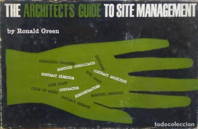 Libros: GREEN. (Ronald) - THE ARCHITECT&acute;S GUIDE TO SITE MANAGEMENT. - Foto 1