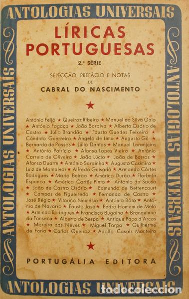 Libros: L&Iacute;RICAS PORTUGUESAS. [2.&ordf; S&Eacute;RIE] - Foto 1