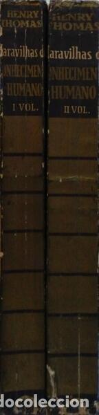 Libros: THOMAS. (Henry) - AS MARAVILHAS DO CONHECIMENTO HUMANO. - Foto 3