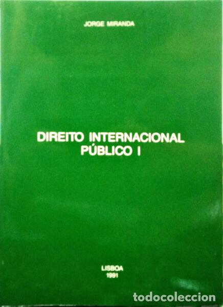 Libros: MIRANDA. (Jorge) - DIREITO INTERNACIONAL P&Uacute;BLICO - I. - Foto 1