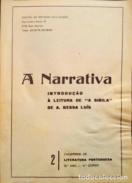 Libros: NARRATIVA (A), INTRODU&Ccedil;&Atilde;O &Aacute; LEITURA DE ��A SILABA�� DE A. BESSA LU&Iacute;S. - Foto 1