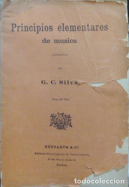 Libros: SILVA. (G. S.) - PRINC&Iacute;PIOS ELEMENTARES DE MUSICA. - Foto 1