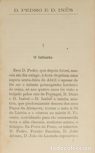 Libros: FIGUEIREDO. (Antero de) - D. PEDRO E D. IN&Ecirc;S. - Foto 2