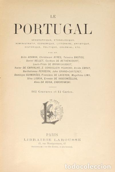 Libros: ARANHA. (Brito) e outros. - LE PORTUGAL. - Foto 1