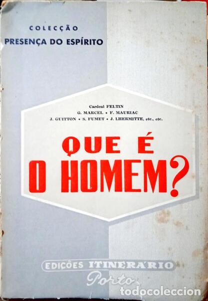 Libros: FELTIN. (Cardeal) et al. - QUE &Eacute; O HOMEM? - Foto 1