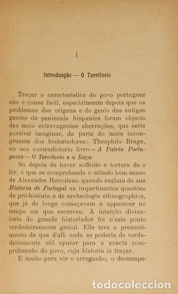 Libros: ROMERO. (S&iacute;lvio) - A P&Aacute;TRIA PORTUGUEZA. - Foto 2