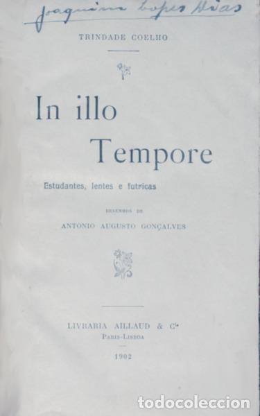 Libros: TRINDADE COELHO. (Jos&eacute; Francisco) - IN ILLO TEMPORE. - Foto 1