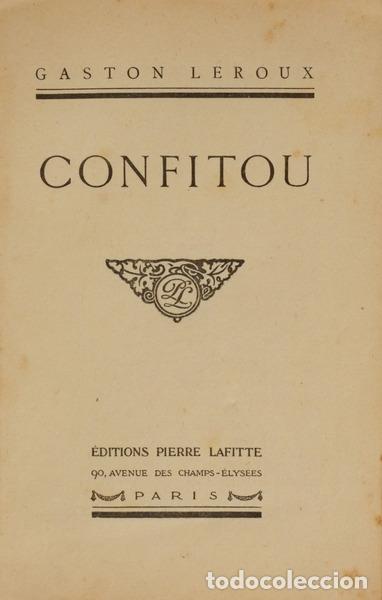 Libros: LEROUX. (Gaston) - CONFITOU. - Foto 1