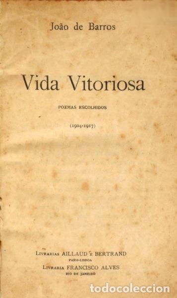 Libros: BARROS. (Jo&atilde;o de) - VIDA VITORIOSA. - Foto 1
