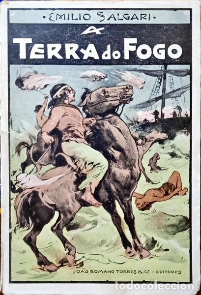 Libros: SALGARI. (Emilio) - A ESTRELA DE ARAUCANIA. [2 VOLS.]. - Foto 2