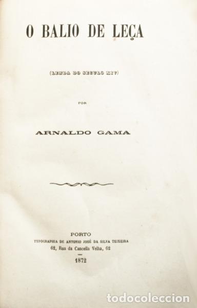 Libros: GAMA. (Arnaldo) - O BALIO DE LE&Ccedil;A. [01.&ordf; EDI&Ccedil;&Atilde;O] - Foto 2