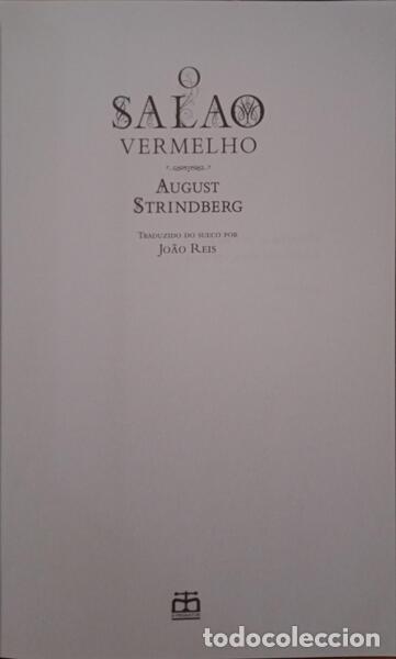 Libros: STRINDBERG. (August) - O SAL&Atilde;O VERMELHO. - Foto 2