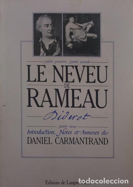 Libros: DIDEROT. (Denis) - LE NEVEU DE RAMEAU. - Foto 1