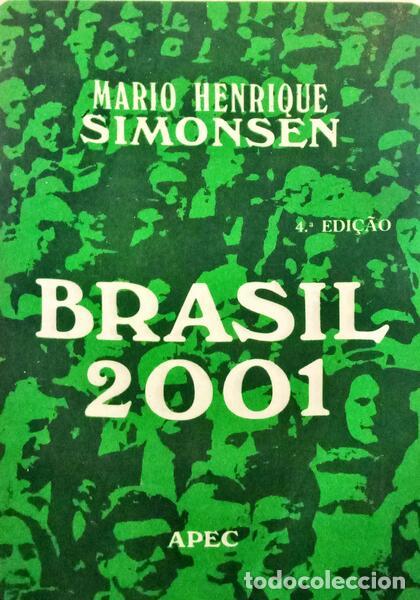 Libros: SIMONSEN. (M&aacute;rio Henrique) - BRASIL 2001. - Foto 1
