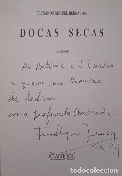 Libros: BERNARDES. (Fernando Miguel) - DOCAS SECAS. - Foto 2
